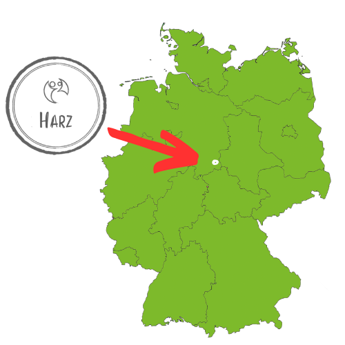 Karte HarzStandort Braunlage Hohegeiß